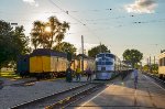 CBQ Nebraska Zephyr on the side track